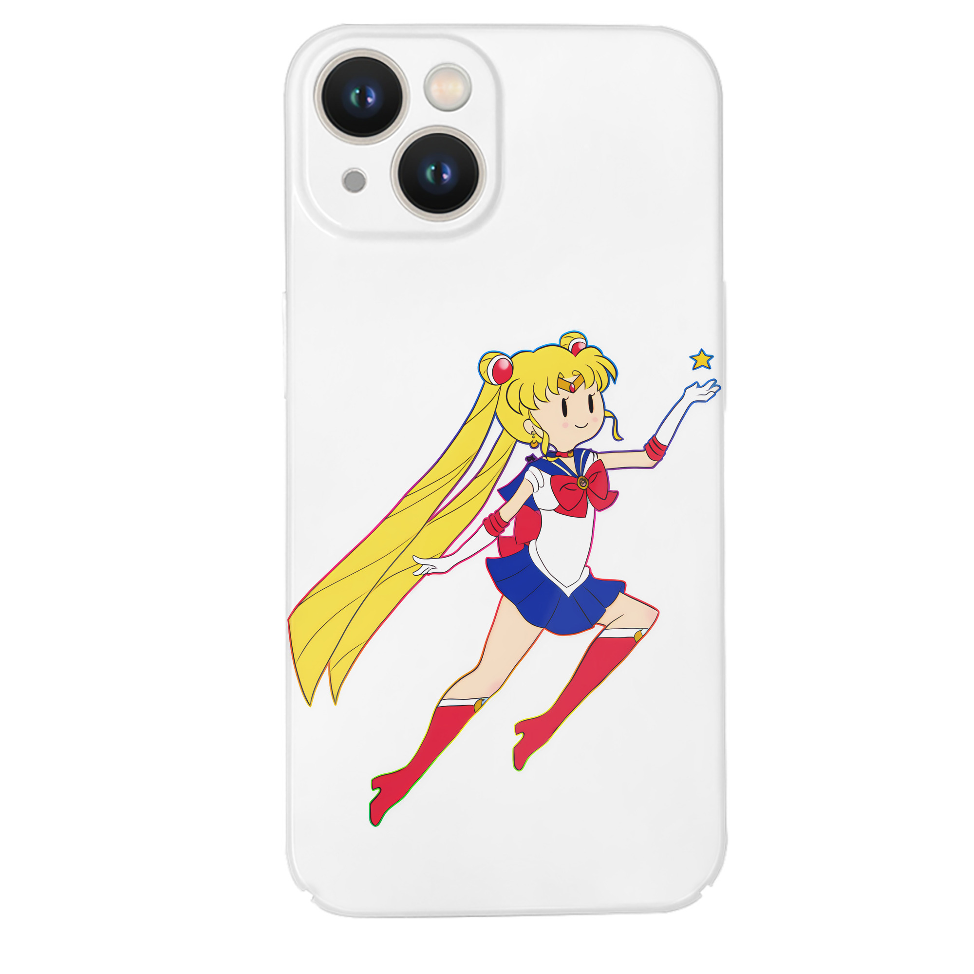 （画像用） 美少女戦士セーラームーン 月野 うさぎ つきの うさぎ Sailor Moon Tsukino Usagi 【iPhone 14シリーズ対応】ハードケース